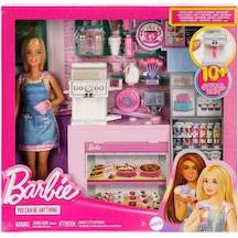 Hxn94 Barbie Kahve Dükkanı Oyun Seti