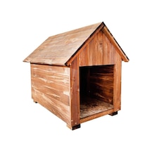 Ahşap Köpek Kulübesi Köpek Evi Orta Boy