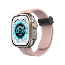 Newface - 892 - Apple Watch Uyumlu 42mm Kr412 Elegance Stylısh Kordon - Aconcept - - Pudra