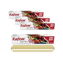 Kafem Eko Streç Film 45 CM x 140 M 9 Mic 4 Paket