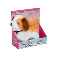 2860 SUN- PELUŞ SEVİMLİ KÖPEK LATTE YÜRÜYEN/SESLİ KHV.-RST-PFF