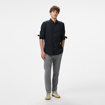 Nautica Erkek Gri Jogger Keten Pantolon Düz P55116t Gri