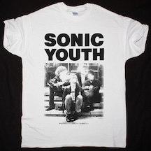 Tarzsokak Sonıc Youth Madonna New Whıte T-shırt Beyaz