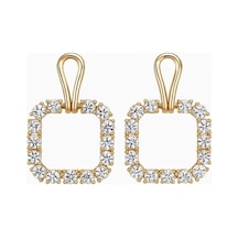 Çelik Rose Gold Işıltılı Incili Rhapsody Küpe -kararma Yapmaz Rose Çok Renkli Tek Ebat Çelik Pembe