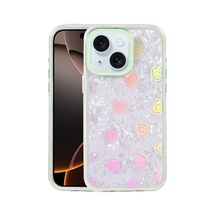Apple İphone 14 Lumi Desenli Kapak - Yeşil