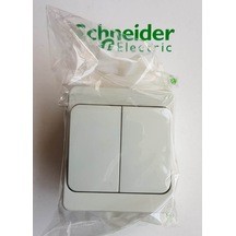 Schneider Nemliyer Sıva Üstü Komütatör Anahtar Ip 54 Gri