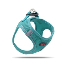 Air-mesh Harness Köpek Göğüs Tasması Zümrüt Yeşili M Yeşil