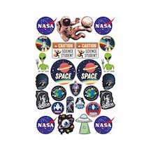 Uzay Laptop Sticker Seti