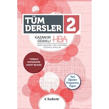 2.Sınıf Tüm Dersler Kazanım Odaklı Hepsi Bir Arada -  Tudem Yayınları