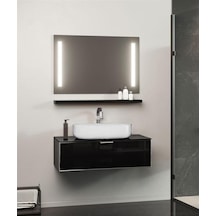 Orka Yalıköy 90 Banyo Dolap Takımı Beyaz Lavabo Parlak Beyaz 5000861 Diğer