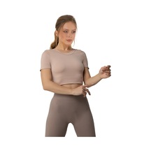 Doremi Dikişsiz Kısa Spor Üst-22621 001 Doremi Dikişsiz Kısa Spor Üst-22621 001