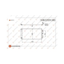 Erp Klıma Radyatoru Bmw 1 / 2 / 3 / 4 / I3 / I8 10-15 Eurorepar 1682209180
