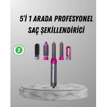 5 İ 1 Arada Saç Şekillendirici Set Kuaför Düzeyinde Performans Ve Ergonomik Tasarım Diğer