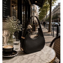 Housebags Diamente New Trend El Ve Omuz Çantası Siyah