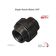 Siyah Konik Rekor 3/4''''