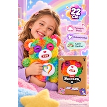 Fuggler Care Bears Togetherness Bear Gökkuşağı Peluş Oyuncak - 22.5 Cm Çok Renkli
