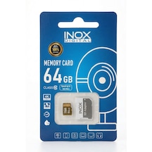 Inox 64 Gb Micro Sd Hafıza Kartı Class 10 Güvenlik Ve Araç İçi Kamera Uyumlu Yüksek Hızlı Bellek