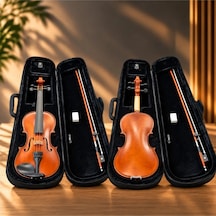 Sıwa Svl144 4/4 Tam Boy Keman Taşıma Çantası, Yay, Reçine,susturucu,yedek Tel Full Set