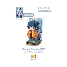 Loz Micro Anime Serisi 1344 Modeli 327 Parça Dekoratif Oyuncak Yapım Seti Yapı Blok Fflz-1344