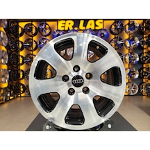 4 Adet Audi  7.5 15 5 112 Et35 57.1 Black Mack Jant Revize Edilmiş Takım
