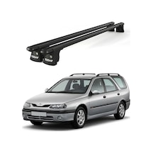 Trio-ı Renault Laguna 1996-2000 Uyumlu Siyah Kilitli Ara Atkı 120cm Port Bagaj Tavan Barı
