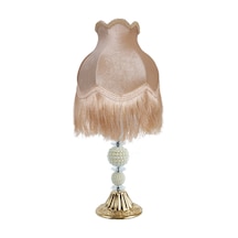 Gold Renk Kadife Kumaş Kaplı Yatak Odası Salon İçin Vintage Abaju Diğer