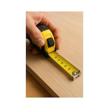 Çelik Şerit Metre, 5 Metre Uzunluk, 25 Mm Genişlik, Otomatik Kilit 0.004 M - 0.032 M