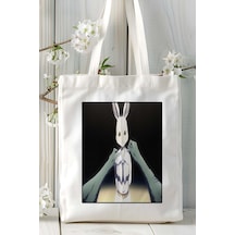 Art Hediye Beastars Baskılı Bez Omuz Çantası Kişiye Özel Model 2 Çok Renkli