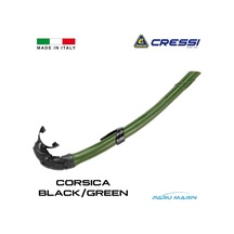 Parumarin Cressi Corsica Black / Green Şnorkel
