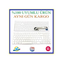 Asus Uyumlu X541Uj-Go453 Klavye Tuş Takımı Beyaz Tr