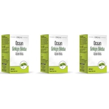 Orzax Ocean Ginkgo Biloba 30 Kapsül 3'Lü Paket Orzax Ocean Ginkgo Biloba 30 Kapsül 3'Lü Paket