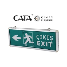 5 Adet Cata Ct 9170 3w Çift Yönlü Ledli Exıt Çıkış Armatür