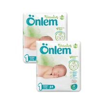 Önlem Botanika Bebek Bezi Yenidoğan 1 Numara 2 x 64 Adet 2'li