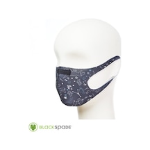 BLACKSPADE Çocuk Koruyucu Maske Uzay Desen S1