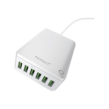 Tsmart 6 Usb Çıkışlı 7A Ev Şarj Cihazı