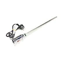 Sern 400w Krom Renk On/off Hp03 Model Havlupan Isıtıcı Rezistans 230v L:370mm 110cm Ttr Fişli 1/2'' Yarım Parmak