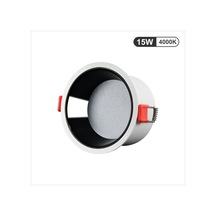 Cbtx Led Downlight 3000k  4000k  6000kSpot Işığı Tavan Işığı 15w  Beyaz+siyah  4000k