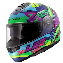 Ls2 Strobe 2 Svent Kask Mavi- Yeşil