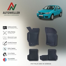 Fiat Palio 2003-2011 Uyumlu Havuzlu Oto Paspas 5 Kapı