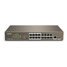 Tenda 16port 150w Full Poe Tef1118p 16 150w 10/100 1x Sfp Yönet
