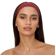 Saç Bandı Pamuk Kadın Bandana Spor Kafa Bandı Headband Bordo