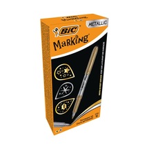 Bic Permanent Markör Intensıty Altın Gümüş 12 Li Çok Renkli