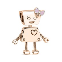 Fubena Rose Kadın Robot Charm