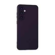 Samsung Galaxy S24 Kılıf Nano İçi Kadife Silikon - Mor 0.2M-Çok Renkli