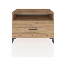 Hyperion Şifonyer Tek Raflı Tek Çekmeceli 88x44x64 Çam-çam Çam