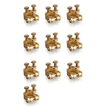 Akü Kutup Başı Set Zamak +  10 Adet