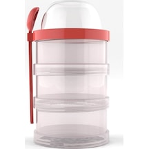 Zweikell Infinity Kırmızı Bpa İçermez 700 Ml Atıştırmalık Kabı Çok Renkli
