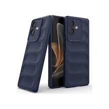 Oppo A3 Uyumlu Kılıf Optimum Silikon - Lacivert