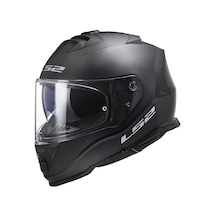 Kapalı Kask Ls2 Storm 2 Mat Siyah Vizörlü M