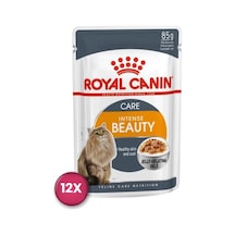 Royal Canin Intense Beauty In Jelly Yetişkin Kedi Konservesi 85 Gr X 12 Adet